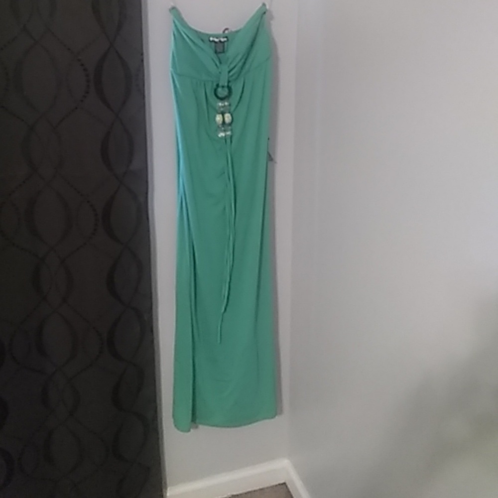 Green dress